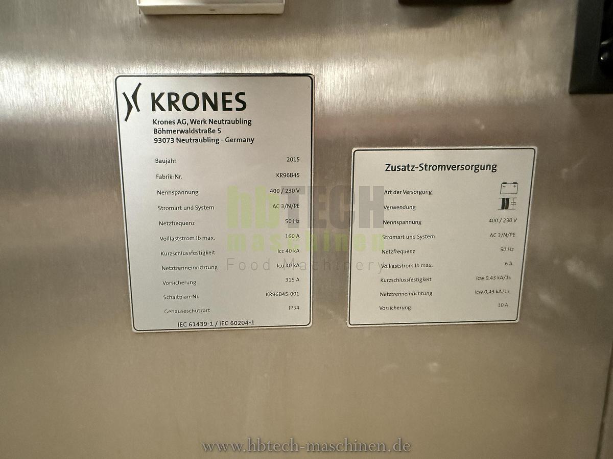 Used Komplette Krones aseptische PET Linie für stille Getränke - 18.000 bph / 1l
