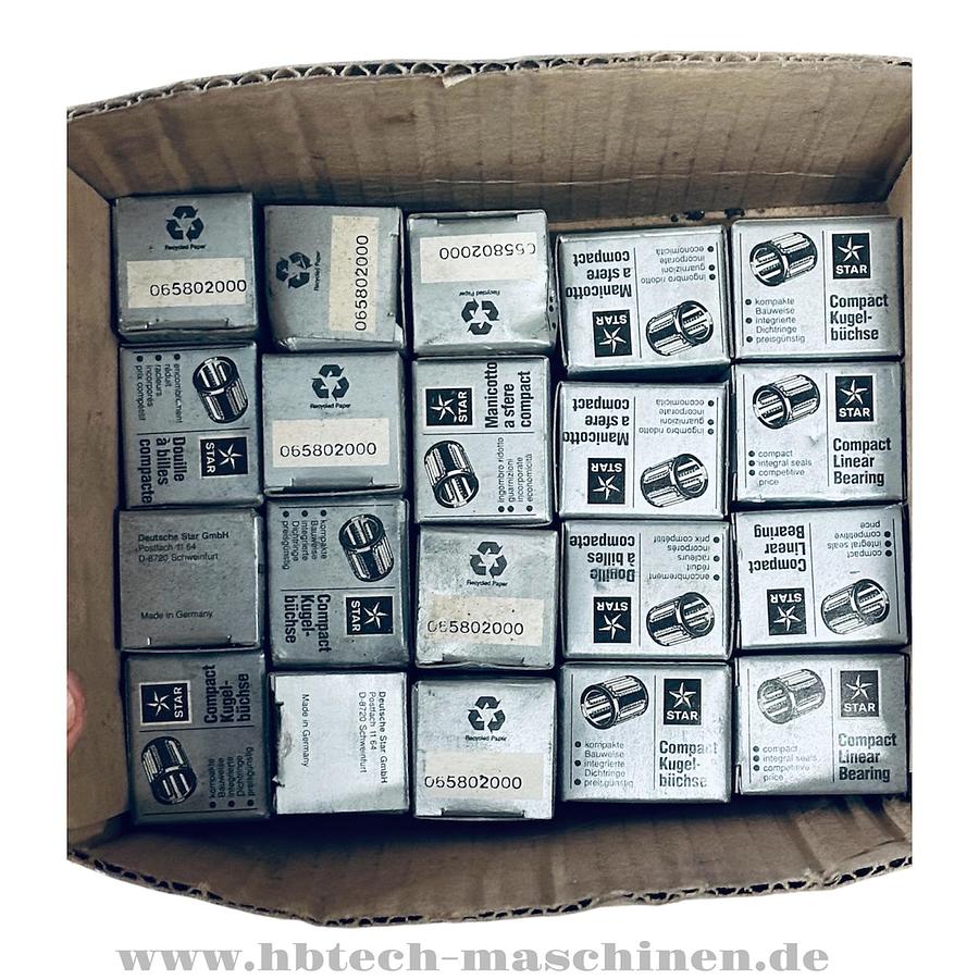 Star Compact Kugelbüchse 065824040 Linearlager