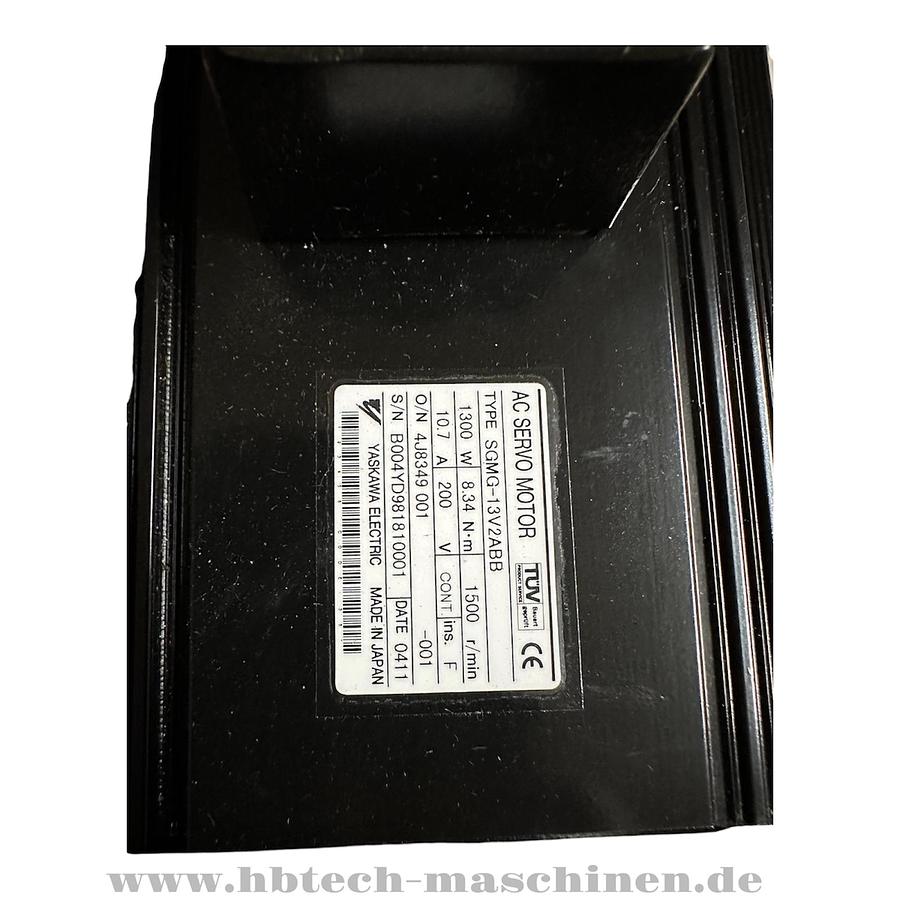 Yaskawa SGMG-13V2ABB Servomotor 1300W 200V
