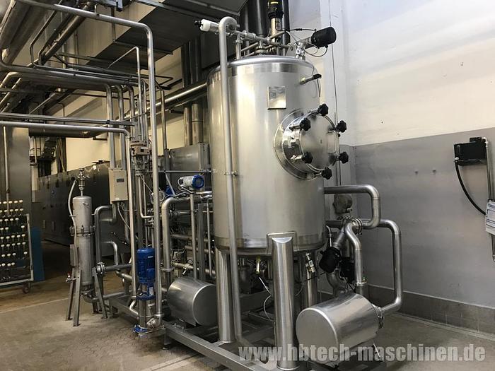 Gebraucht KHS Glasflaschenlinie für stille und kohlensäurehaltige Produkte