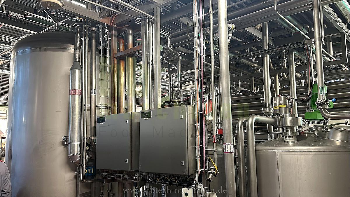 Used Elopak Trocken-Aseptik-Abfüllanlage für Giebelverpackungen mit einem Volumen von 1.000 ml/750ml/500ml