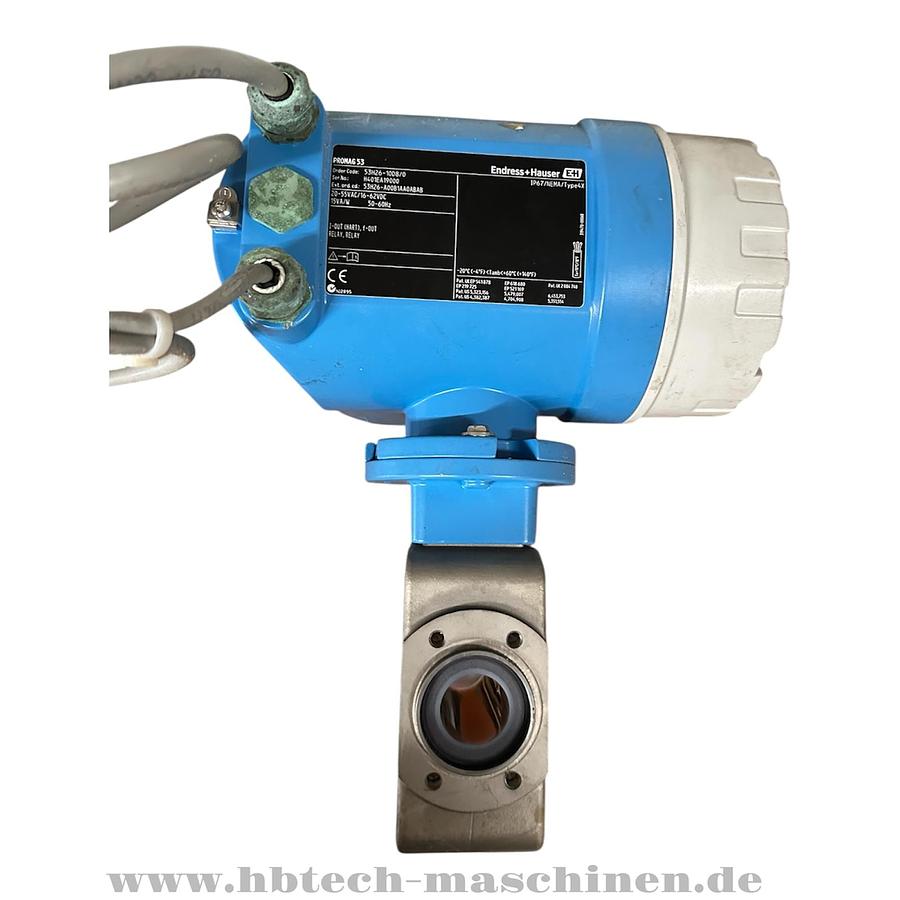 Used Endress Hauser Promag 53 53H02-A00B1AA0ABAB Flowmeter 20-55V-AC