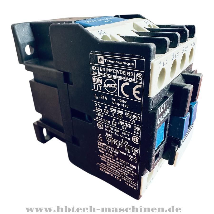 Telemecanique LC1D12004M5 006265 Contactor Schütz 5.5kW-400V