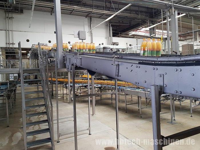 Gebraucht Komplette Aseptische PET Fülllinie für Fruchtsaft und Milch Produkte Mit 38mm Neck