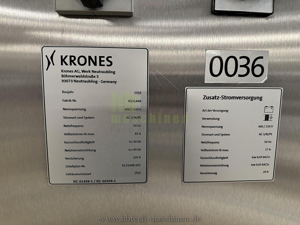 Used Komplette Krones Aseptische PET-Abfüllanlage für stille und kohlensäurehaltige Produkte / 25.000l/h