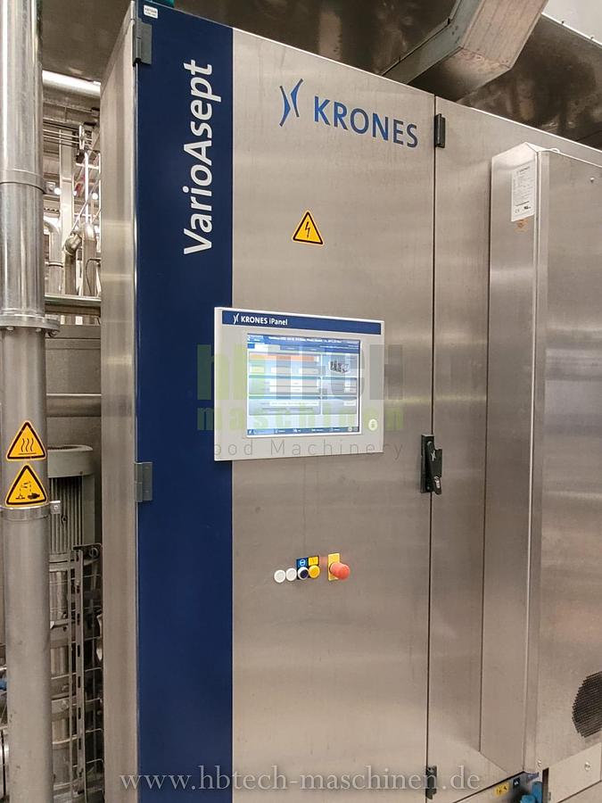 Used Complete Krones Aseptic PET Line for still products – 30.000 bph / 0,5l