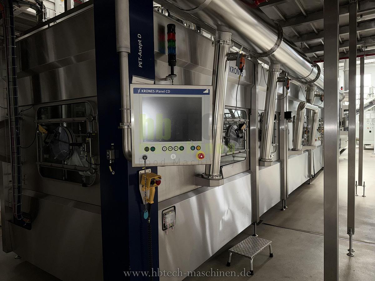 Used Komplette Krones aseptische PET Linie für stille Getränke - 18.000 bph / 1l