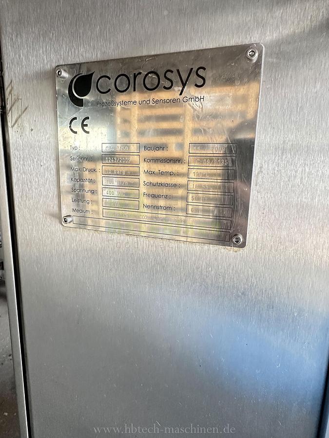 Used Corosys CCS DN50 Carbonation Unit