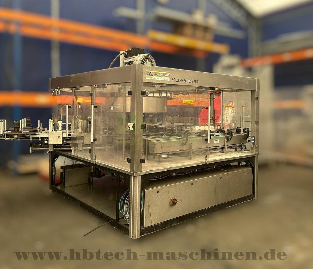 Used Gernep Rollfed 24-1056 2RA Etikettier Maschine