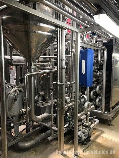 Gebraucht Röhrenpasteur für Saft - 10.000 Liter