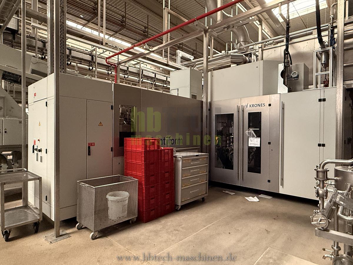Used Komplette Krones aseptische PET Linie für stille Getränke - 18.000 bph / 1l