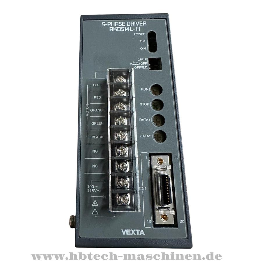 VEXTA Oriental Motor RKD514L-A Servo Driver & PK564AW Step Motor Set 100/115 VAC