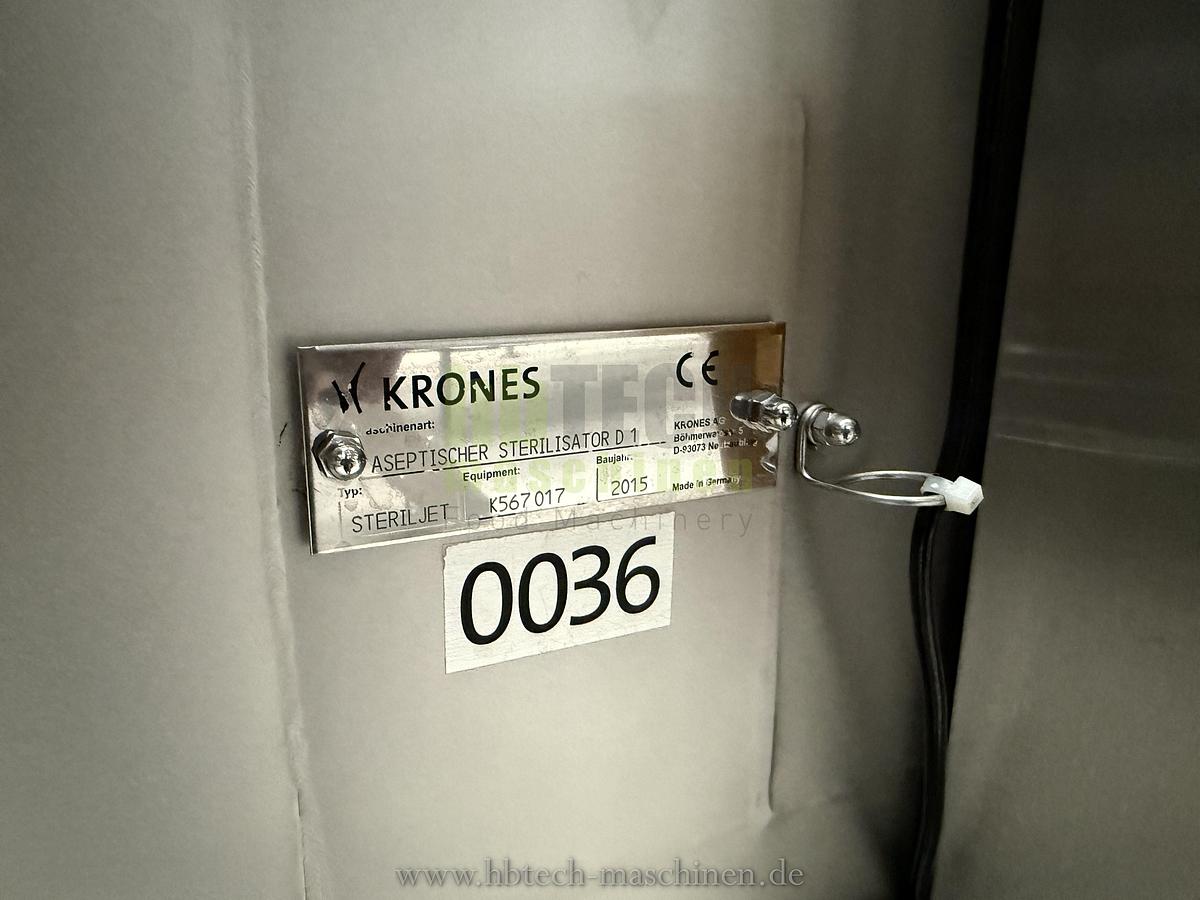 Used Komplette Krones aseptische PET Linie für stille Getränke - 18.000 bph / 1l