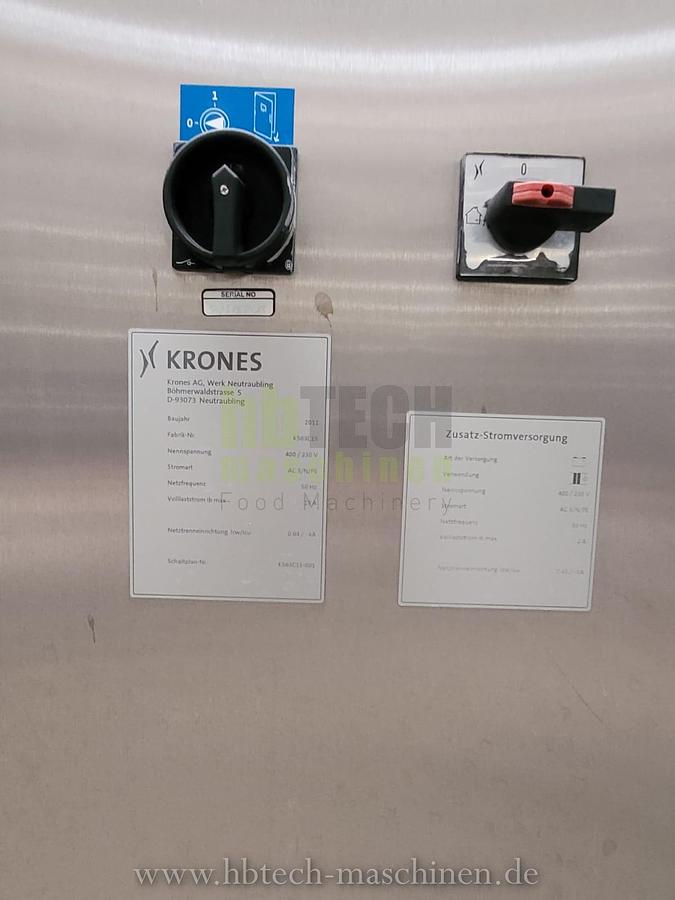 Used Complete Krones Aseptic PET Line for still products – 30.000 bph / 0,5l