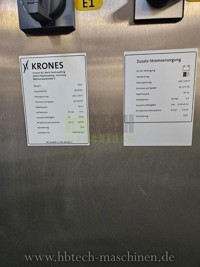 Used Komplette Krones Dosenabfüllanlage / 60.000 Fl/h