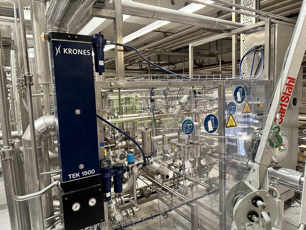 Used Komplette Krones Aseptische PET-Abfüllanlage für stille und kohlensäurehaltige Produkte / 25.000l/h