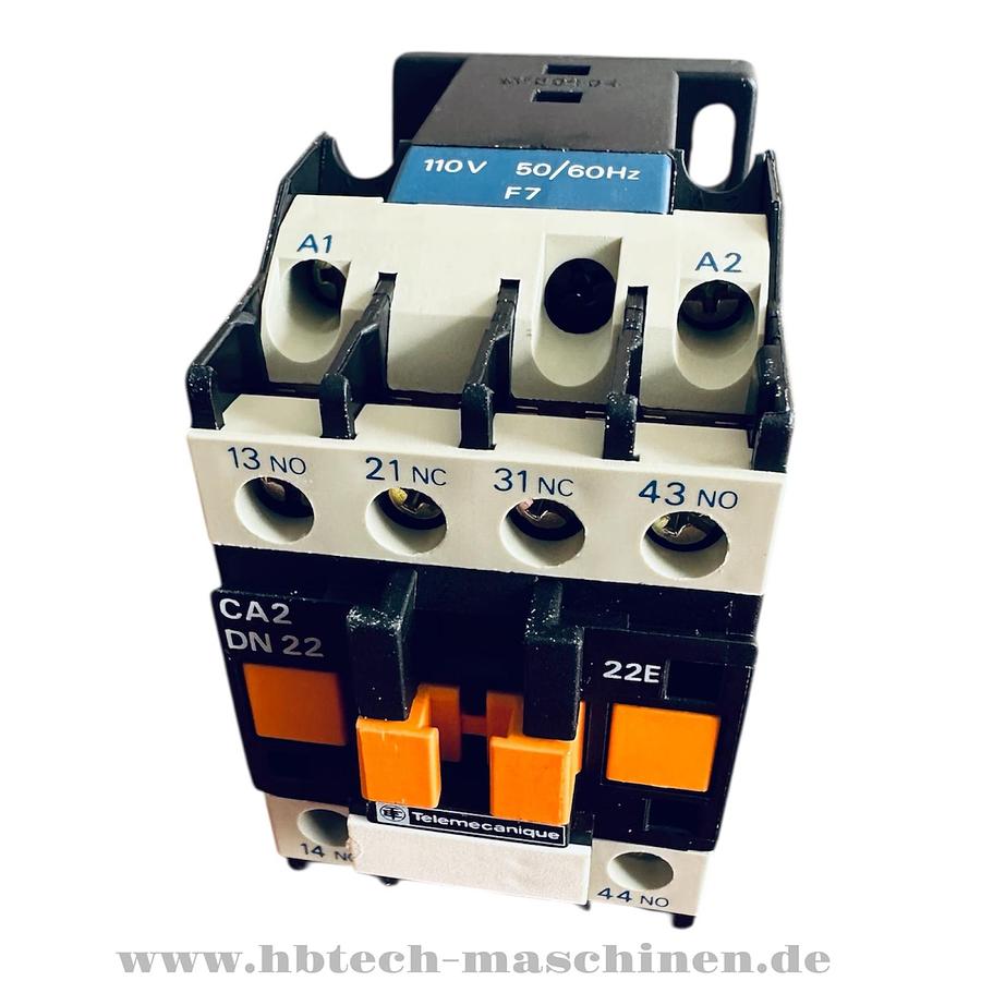 Telemecanique Hilfsschütz CA2DN22F7 auxiliary contactor 110V 50/60Hz 023052