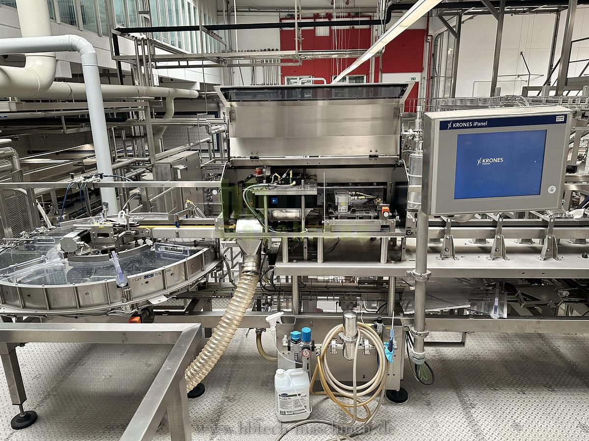 Used Komplette Krones Aseptische PET-Abfüllanlage für stille und kohlensäurehaltige Produkte / 25.000l/h