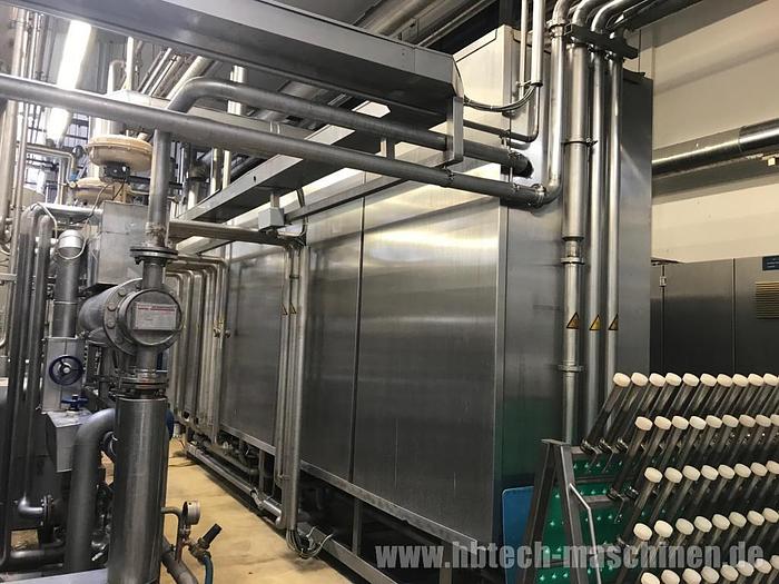 Gebraucht KHS Glasflaschenlinie für stille und kohlensäurehaltige Produkte