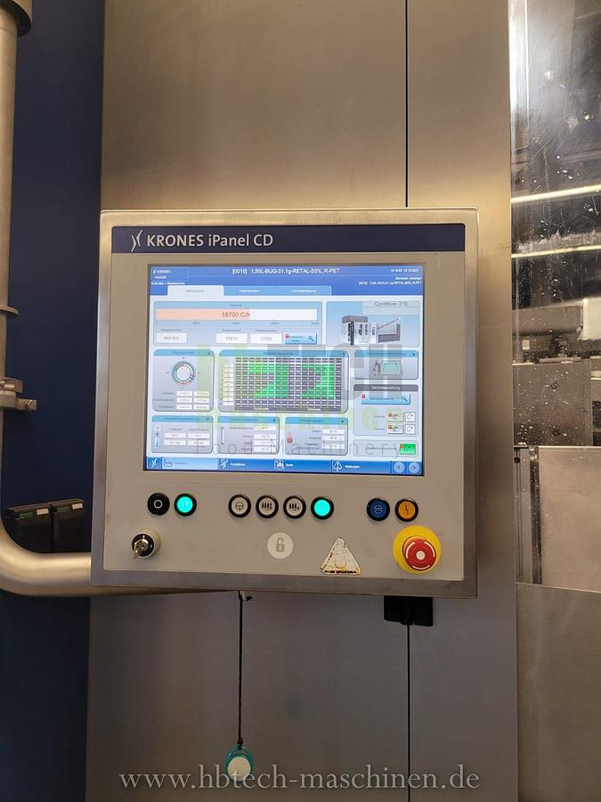 Used Complete Krones Aseptic PET Line for still products – 30.000 bph / 0,5l