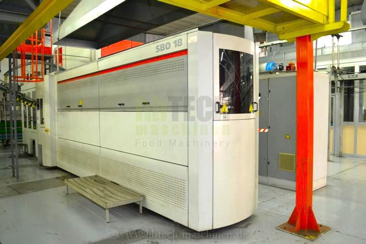 Used PET Blasmaschine SIDEL SBO 18