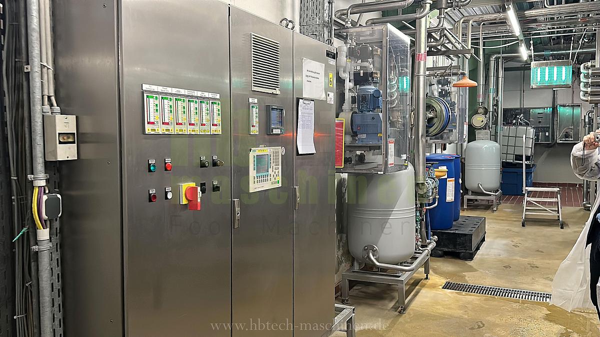 Used Elopak Trocken-Aseptik-Abfüllanlage für Giebelverpackungen mit einem Volumen von 1.000 ml/750ml/500ml