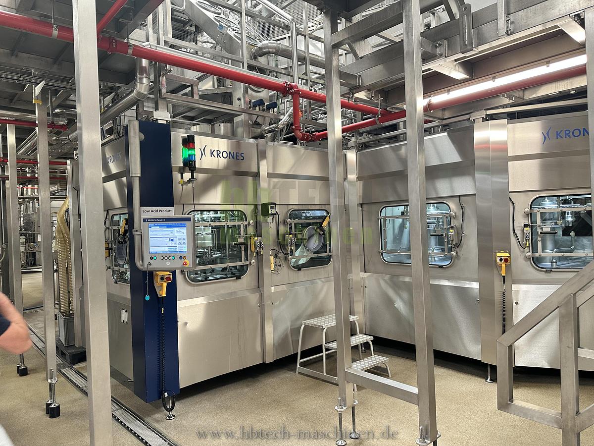 Used Komplette Krones Aseptische PET-Abfüllanlage für stille und kohlensäurehaltige Produkte / 25.000l/h