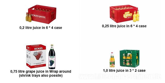 Gebraucht KHS Glasflaschenlinie für stille und kohlensäurehaltige Produkte