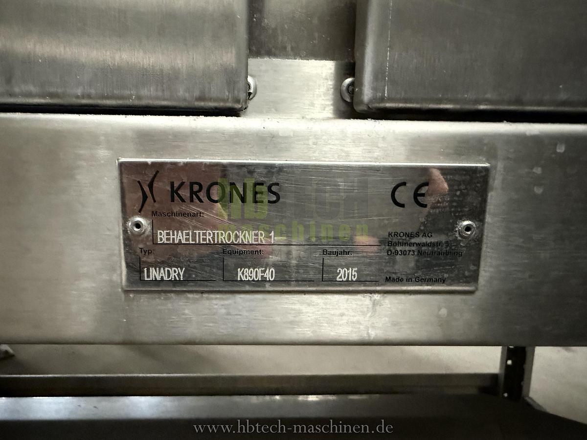 Used Komplette Krones aseptische PET Linie für stille Getränke - 18.000 bph / 1l