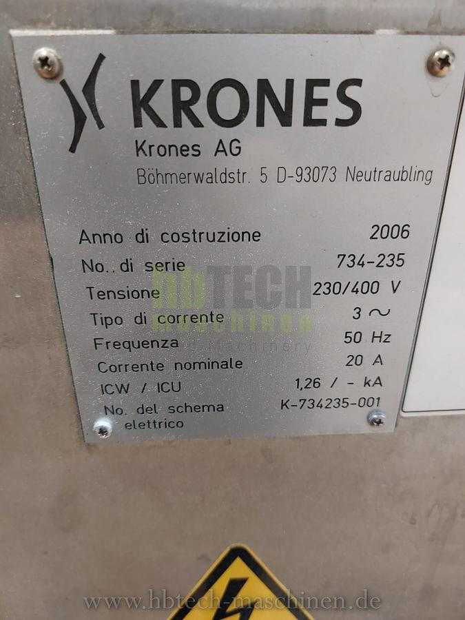 Used Etikettiermaschine KRONES Solomatic