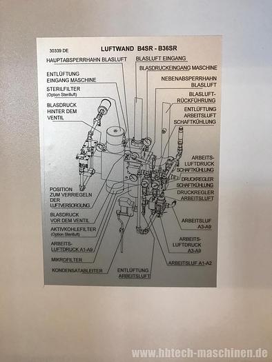 Used KHS streç şişirme makinesi Blomax 24 S