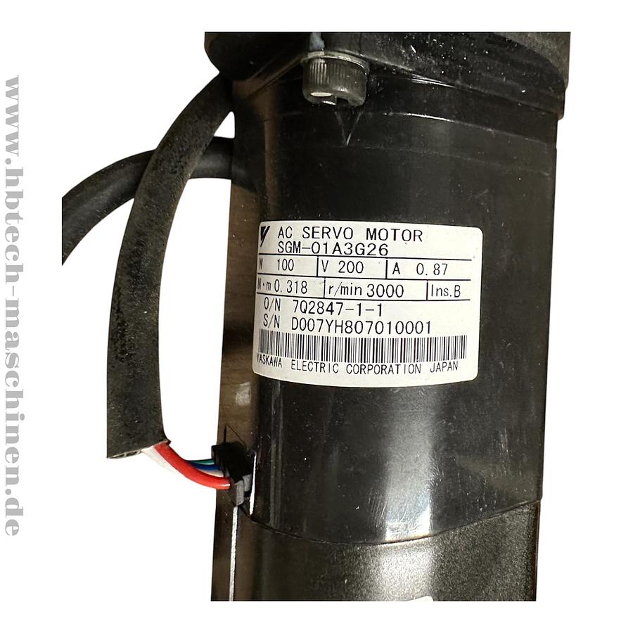 Yaskawa Servo motor SGM-01A3G26