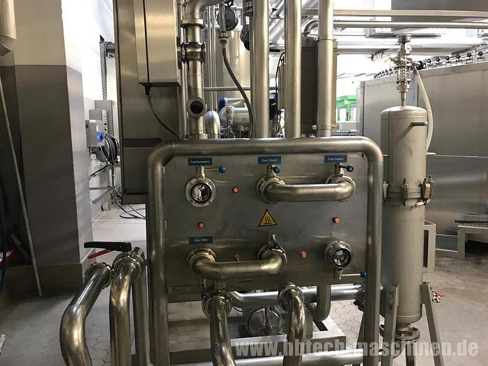 Gebraucht KHS Glasflaschenlinie für stille und kohlensäurehaltige Produkte