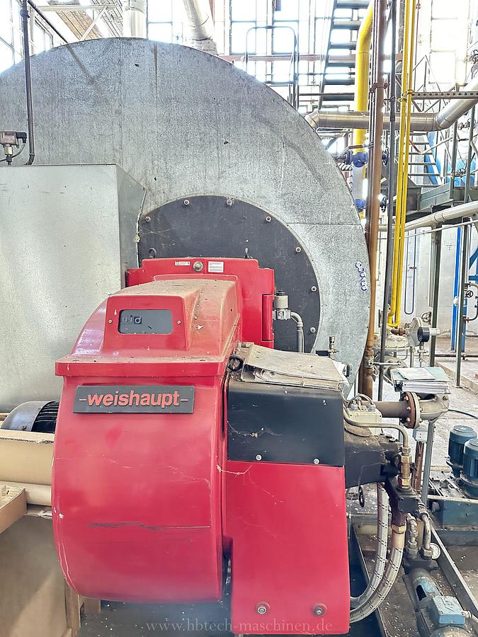 Used Loos Dampfkessel, 13 bar, 10 ton