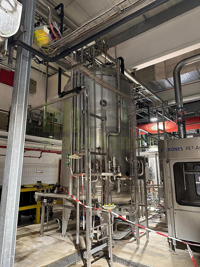 Used Aseptischer Krones Triblock (Rinser, Füller und Verschließer) / 20.000 bph / 1,5l