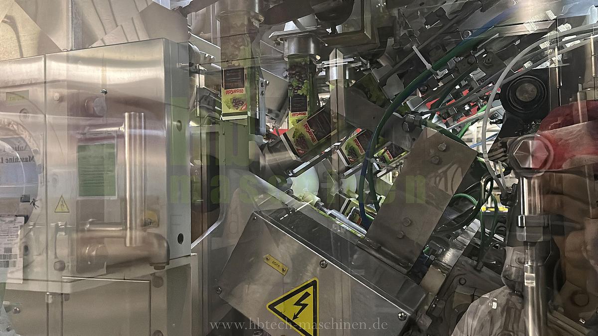 Used Elopak Trocken-Aseptik-Abfüllanlage für Giebelverpackungen mit einem Volumen von 1.000 ml/750ml/500ml