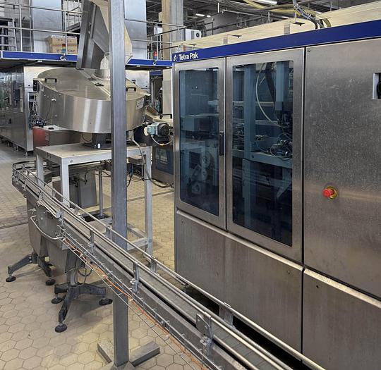 Used Tetra Pak TBA21 carton packaging line