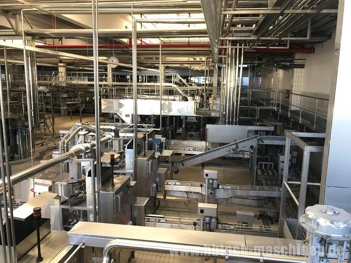 Gebraucht Komplette Elopak-Linie - Kartonabfüllung - für Säfte und Milchprodukte