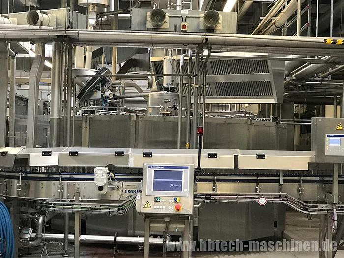 Gebraucht KHS Glasflaschenlinie für stille und kohlensäurehaltige Produkte