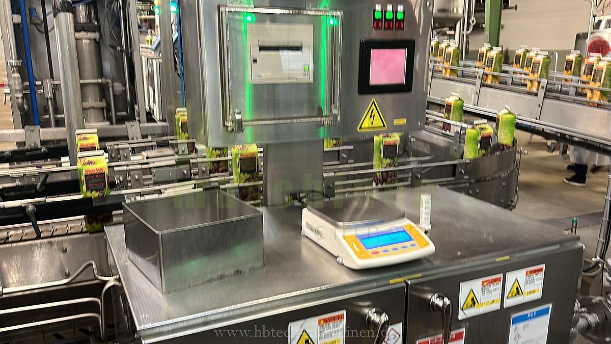 Used Elopak Trocken-Aseptik-Abfüllanlage für Giebelverpackungen mit einem Volumen von 1.000 ml/750ml/500ml