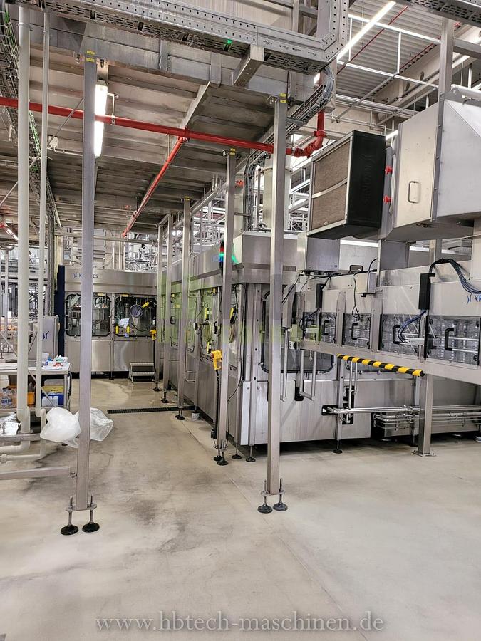 Used Complete Krones Aseptic PET Line for still products – 30.000 bph / 0,5l