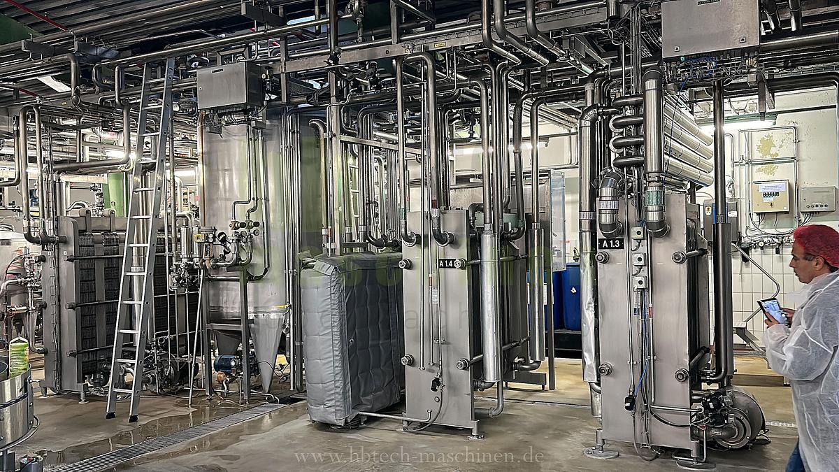 Used Elopak Trocken-Aseptik-Abfüllanlage für Giebelverpackungen mit einem Volumen von 1.000 ml/750ml/500ml