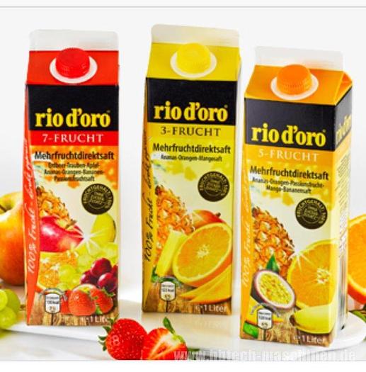 Gebraucht Komplette Elopak-Linie - Kartonabfüllung - für Säfte und Milchprodukte