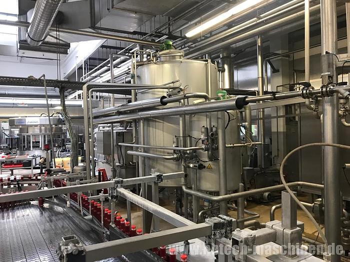 Gebraucht KHS Glasflaschenlinie für stille und kohlensäurehaltige Produkte