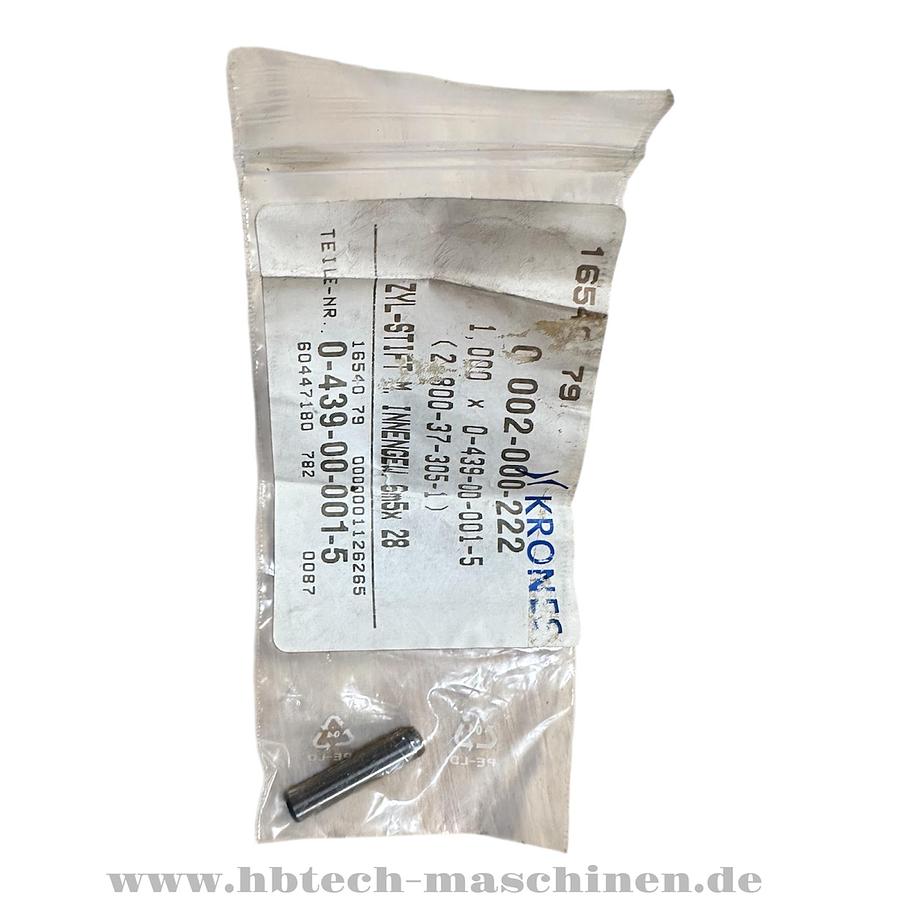 Straight pin ISO 8735 6x28 St