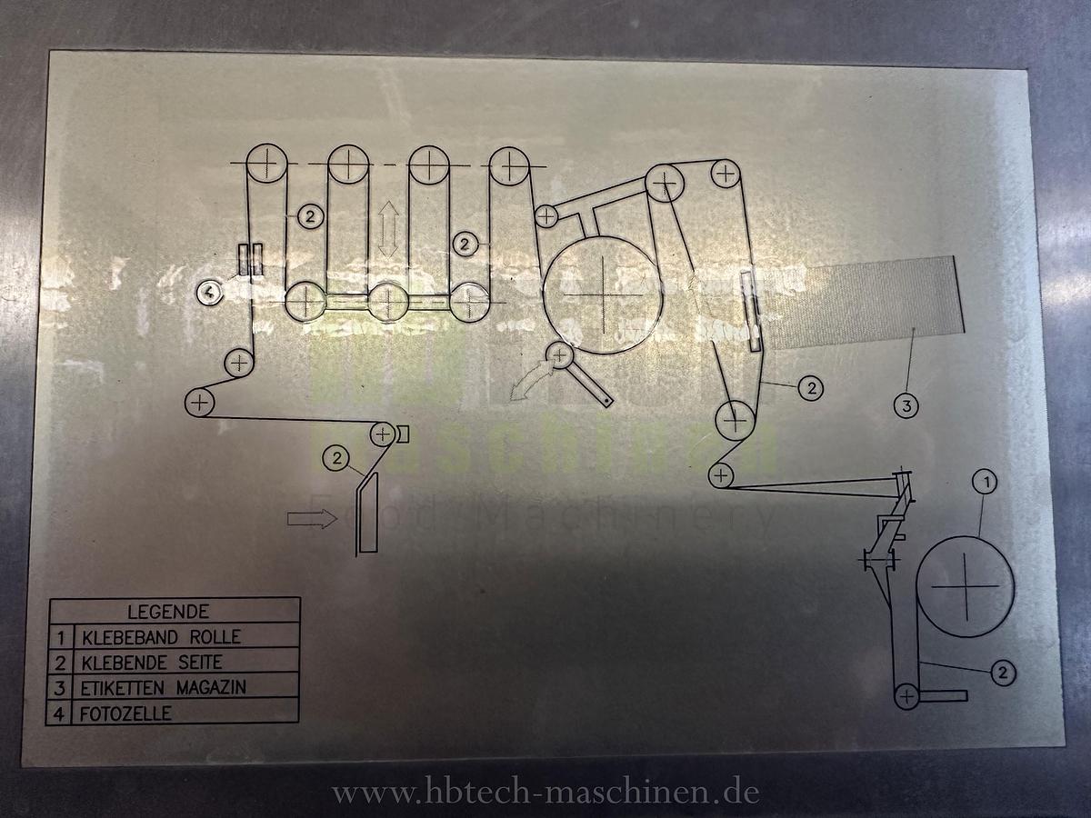 Used Mariani Model INOX Henkelapplikator