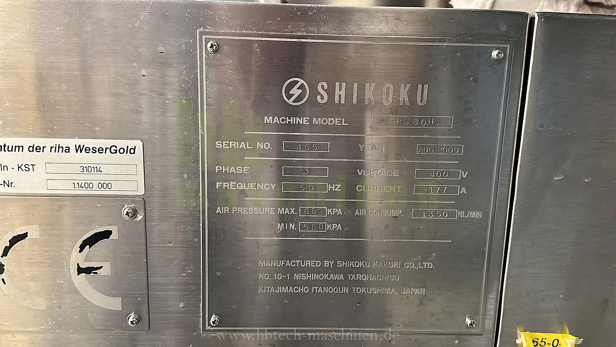 Used Elopak Trocken-Aseptik-Abfüllanlage für Giebelverpackungen mit einem Volumen von 1.000 ml/750ml/500ml