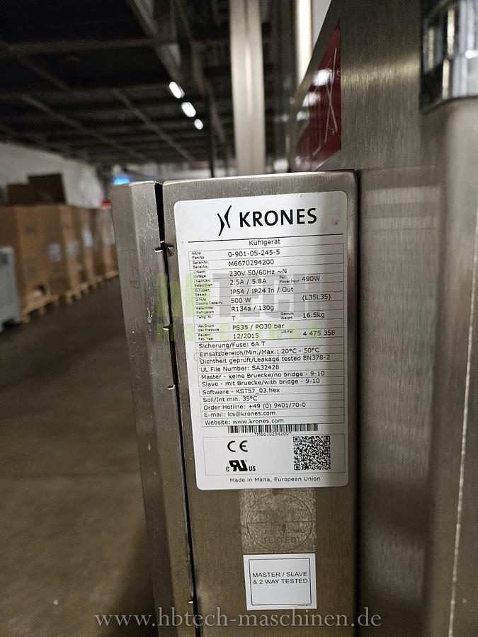 Used Komplette Krones Dosenabfüllanlage / 60.000 Fl/h