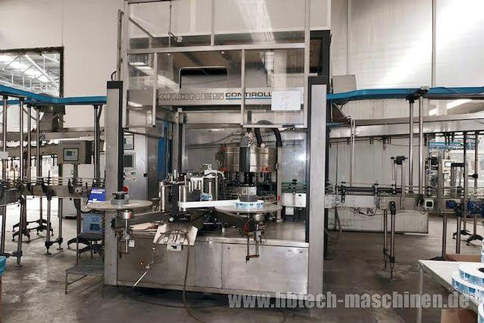 Gebraucht PET-Abfülllinie für stilles Wasser (aufrüstbar für kohlensäurehaltige Produkte und Softdrinks) - 20.000 bph / 500 ml