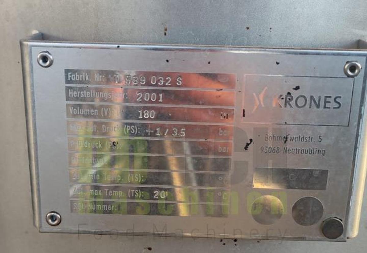 Used Krones Premix System – 30.000 L/h